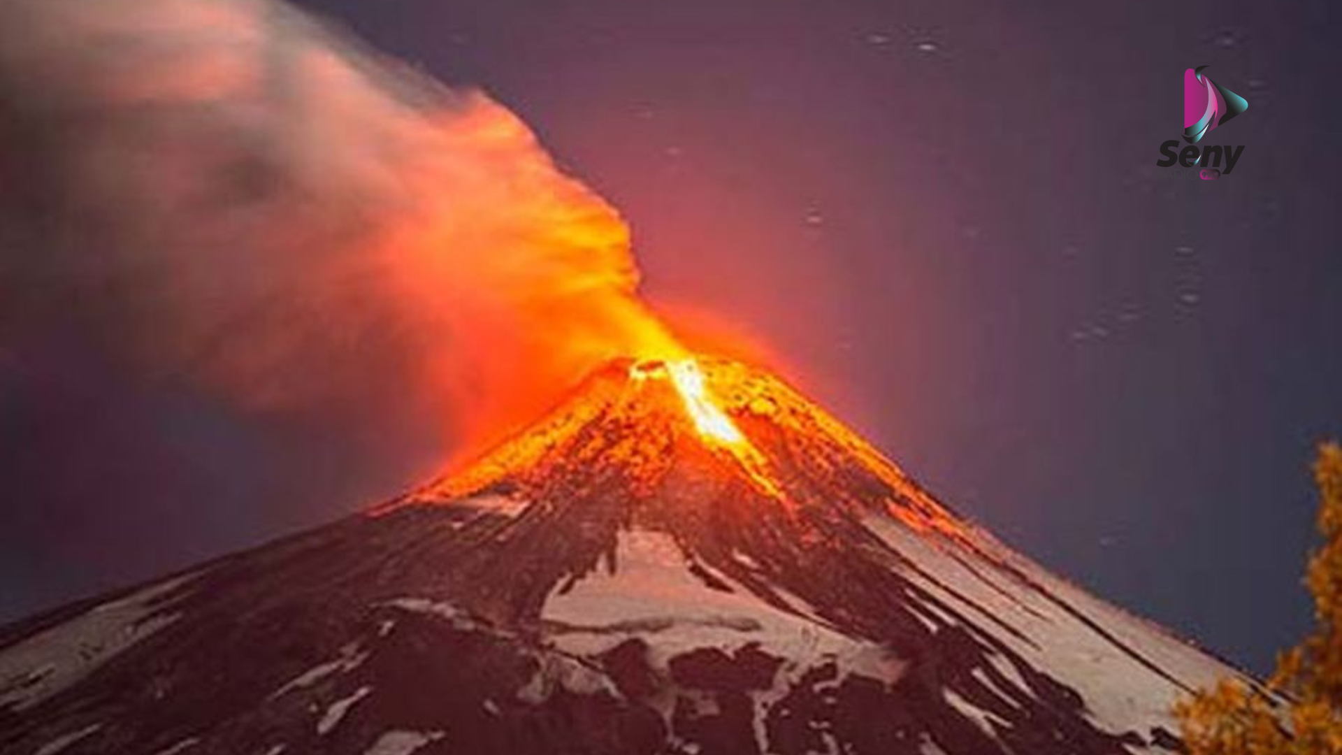 El Volcán Villarrica viene activo desde hace mucho tiempo (Foto de Archivo)